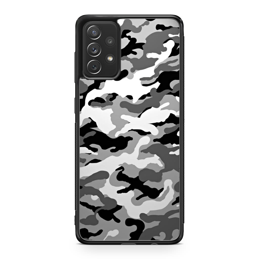Winter Army Camo Galaxy A23 5G Case