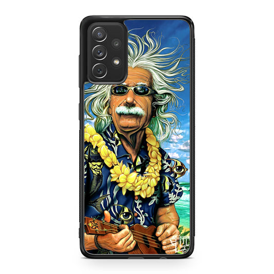 Albert Enstein On Vacation Galaxy A53 5G Case