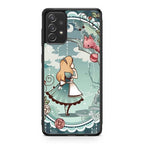 Alice And Cheshire Cat Poster Galaxy A23 5G Case