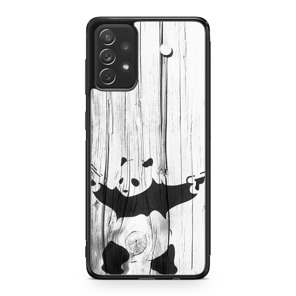 Banksy Graffiti Panda Galaxy A32 / A52 / A72 Case
