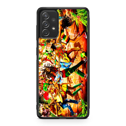 Bob Marley Reggae Galaxy A53 5G Case