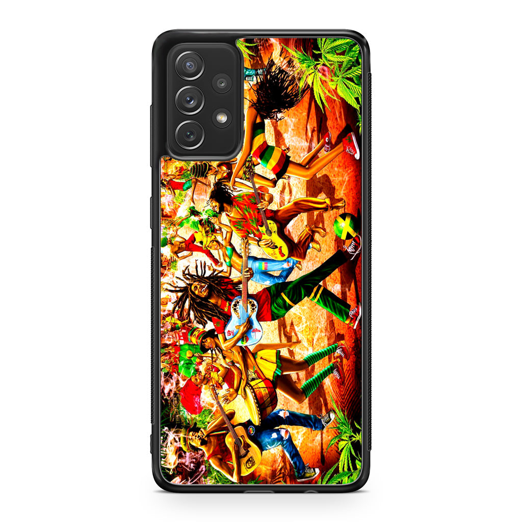 Bob Marley Reggae Galaxy A23 5G Case