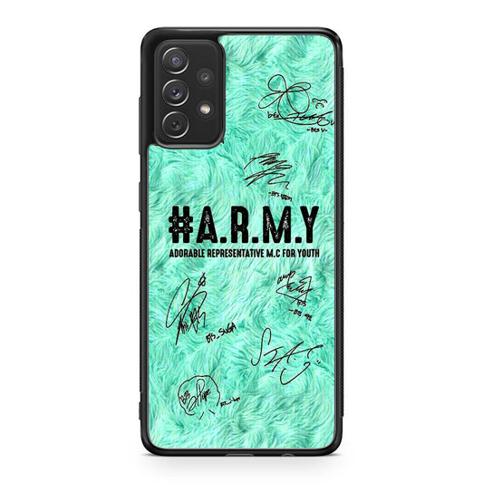 BTS Army Signature Galaxy A53 5G Case