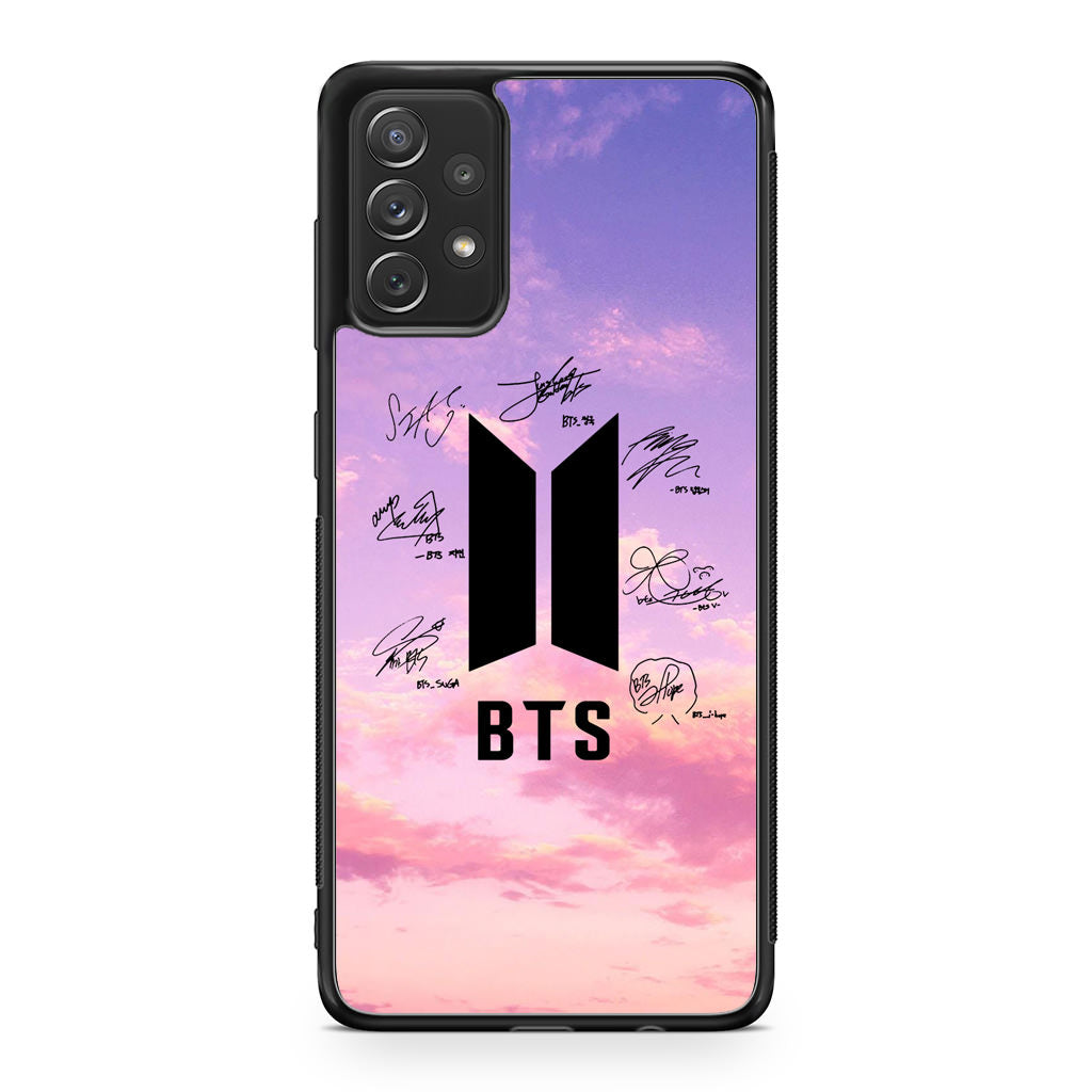 BTS Signature 2 Galaxy A32 / A52 / A72 Case
