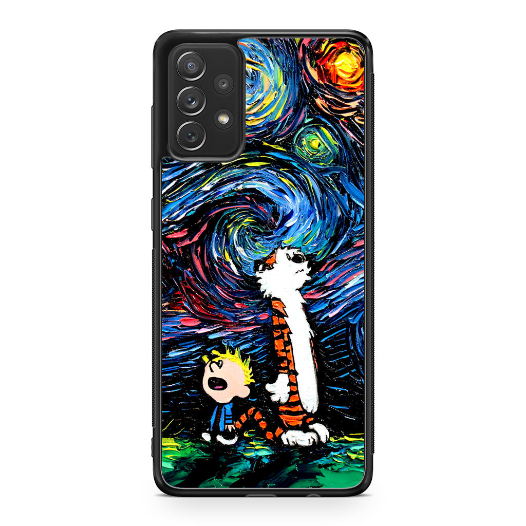 Calvin Art At Starry Night Galaxy A23 5G Case