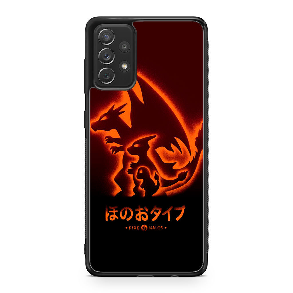 Charmander Charizard Galaxy A32 / A52 / A72 Case