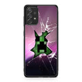 Creeper Glass Broken Violet Galaxy A23 5G Case