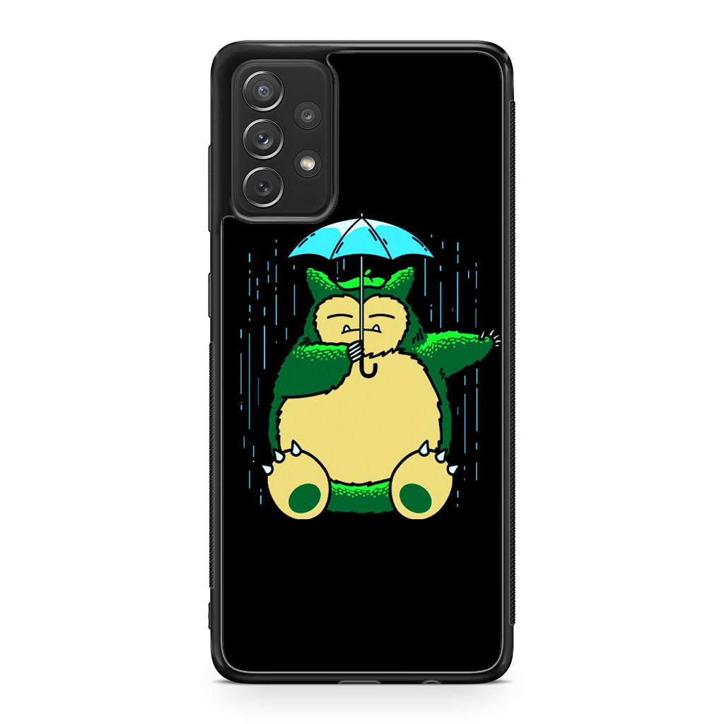 Cute Snorlax Umbrella Galaxy A23 5G Case