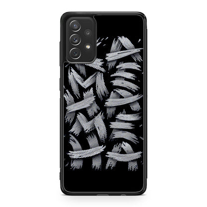 Dragon Ball Kamehameha Font Art Galaxy A53 5G Case