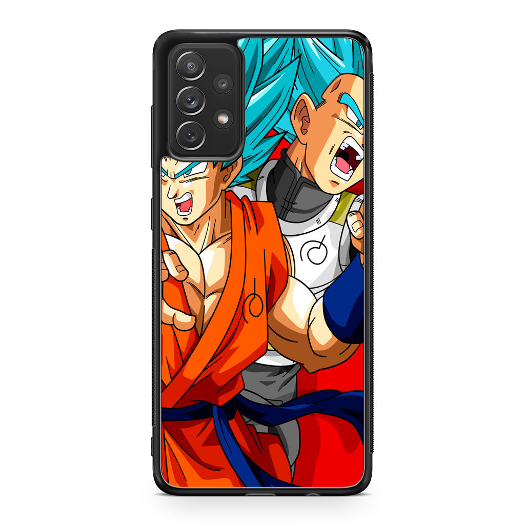 Dragon Ball Super SSGSS Goku And Vegeta Galaxy A53 5G Case