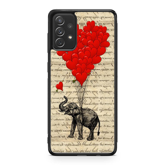 Elephant And Heart Galaxy A53 5G Case