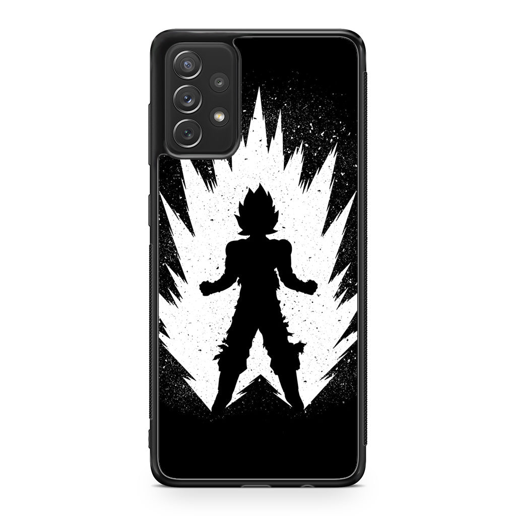 Goku Super Saiyan Black White Galaxy A23 5G Case