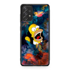 Homer Behind The Black Hole Galaxy A32 / A52 / A72 Case