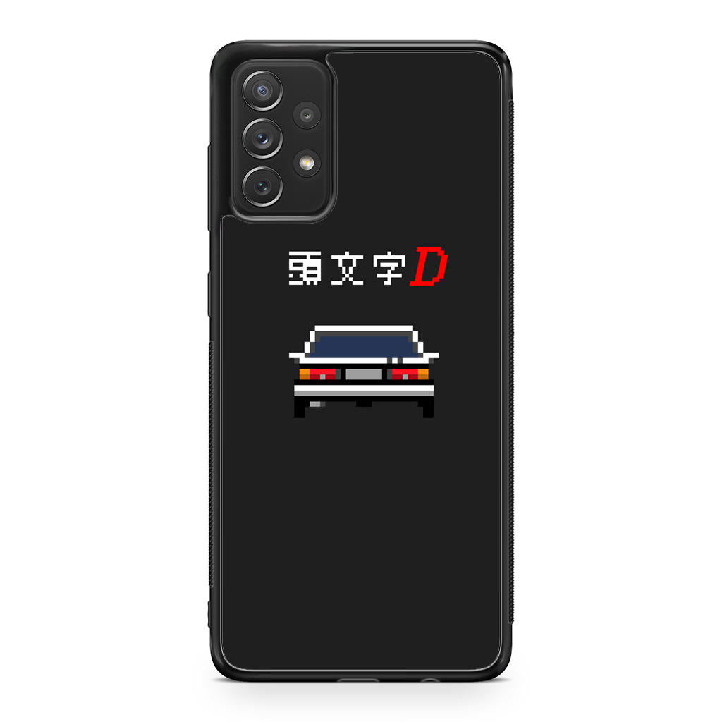 Initial D Pixel Art Galaxy A32 / A52 / A72 Case