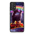 LLama And Sloth On Space Galaxy A23 5G Case