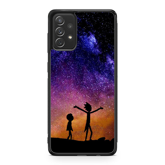 Morty Space Nebula Galaxy A53 5G Case