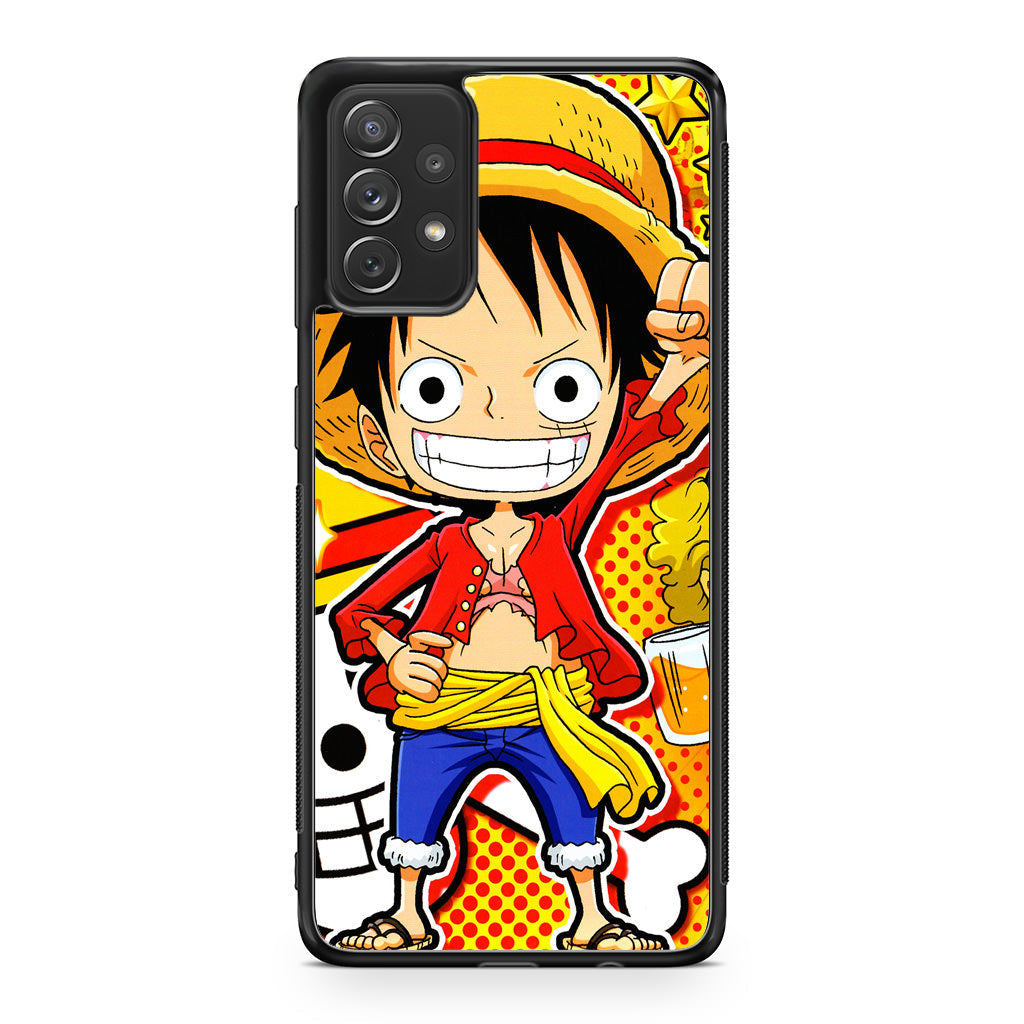 One Piece Cute Luffy Galaxy A53 5G Case