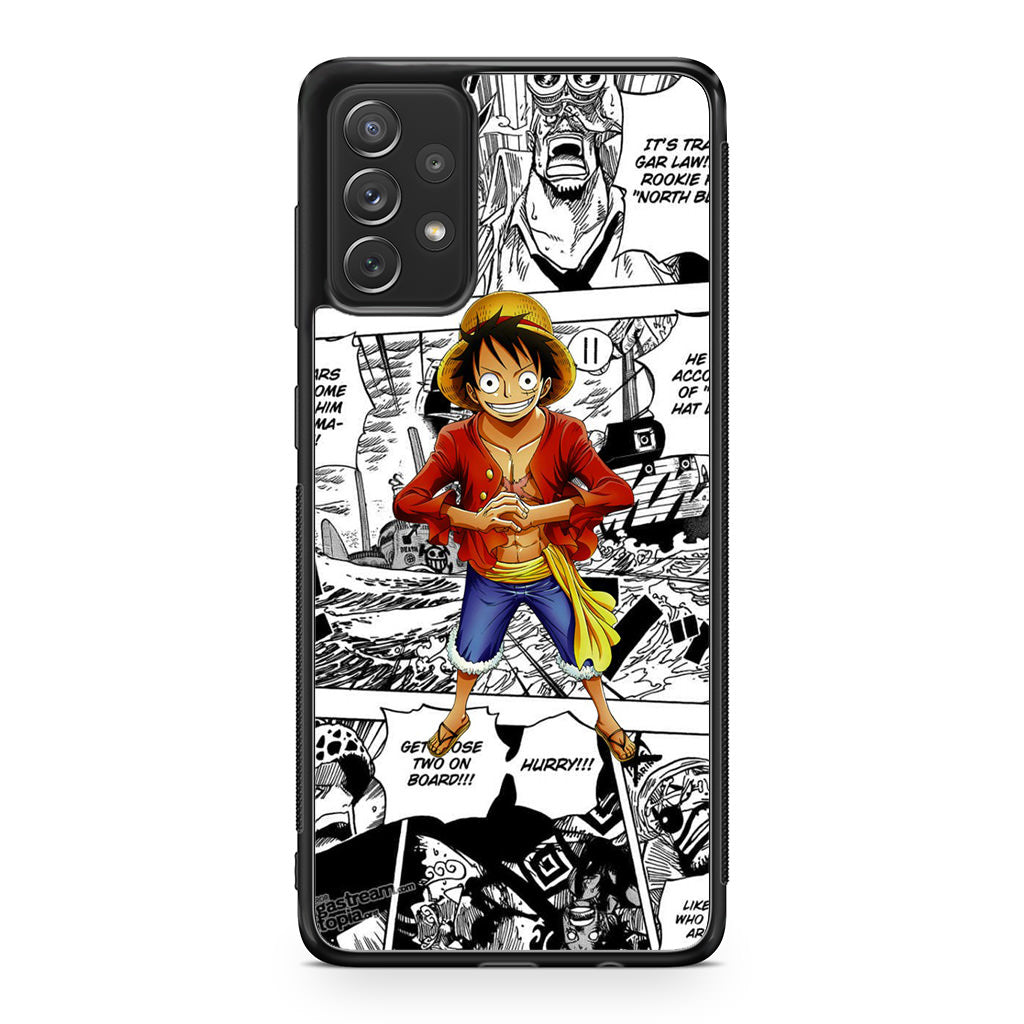 One Piece Luffy Comics Galaxy A53 5G Case