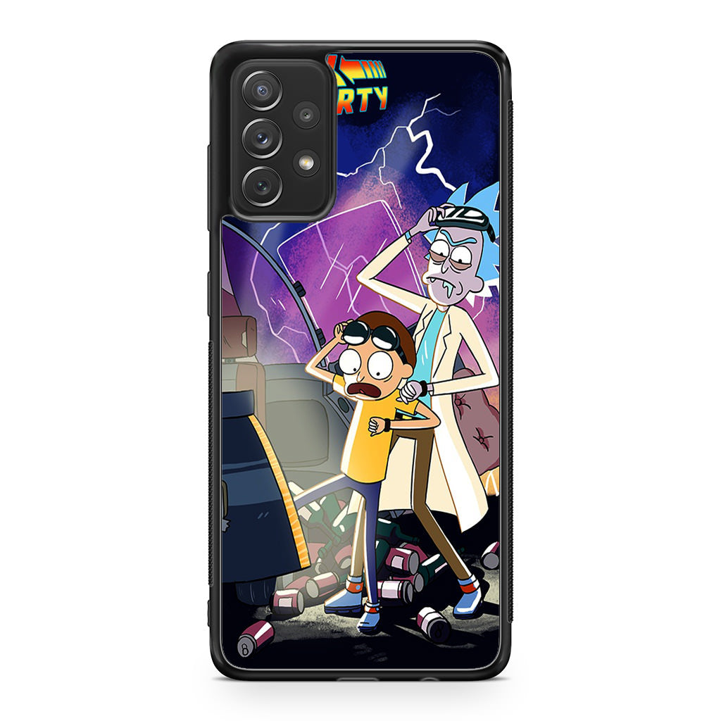 Rick And Morty Back To The Future Galaxy A53 5G Case