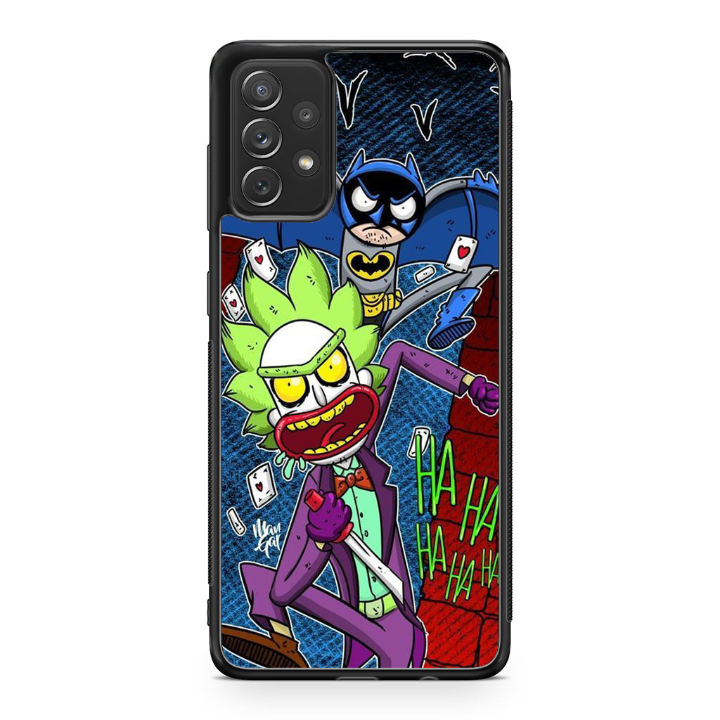 Rick And Morty Bat And Joker Clown Galaxy A53 5G Case