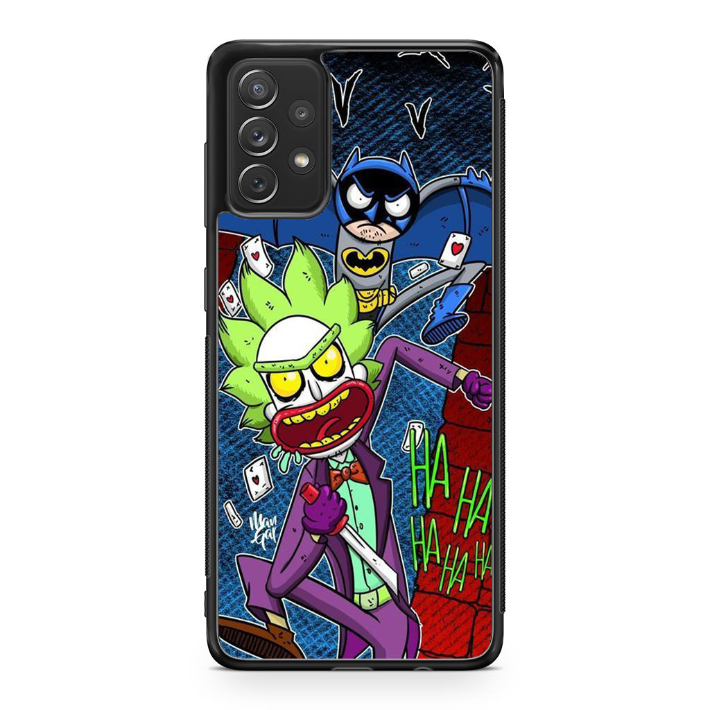 Rick And Morty Bat And Joker Clown Galaxy A23 5G Case