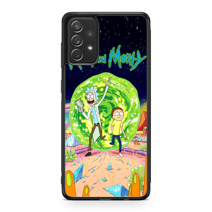Rick And Morty Portal Gun Galaxy A53 5G Case