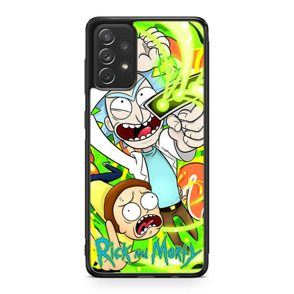 Rick And Morty Shoot Portal Gun Galaxy A53 5G Case