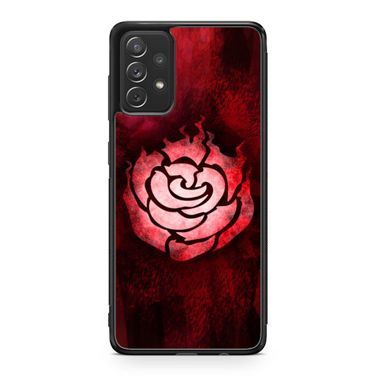 RWBY Ruby Rose Symbol Galaxy A23 5G Case