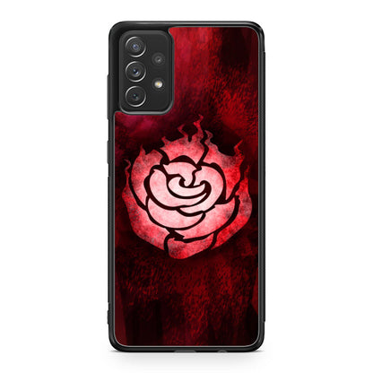 RWBY Ruby Rose Symbol Galaxy A53 5G Case