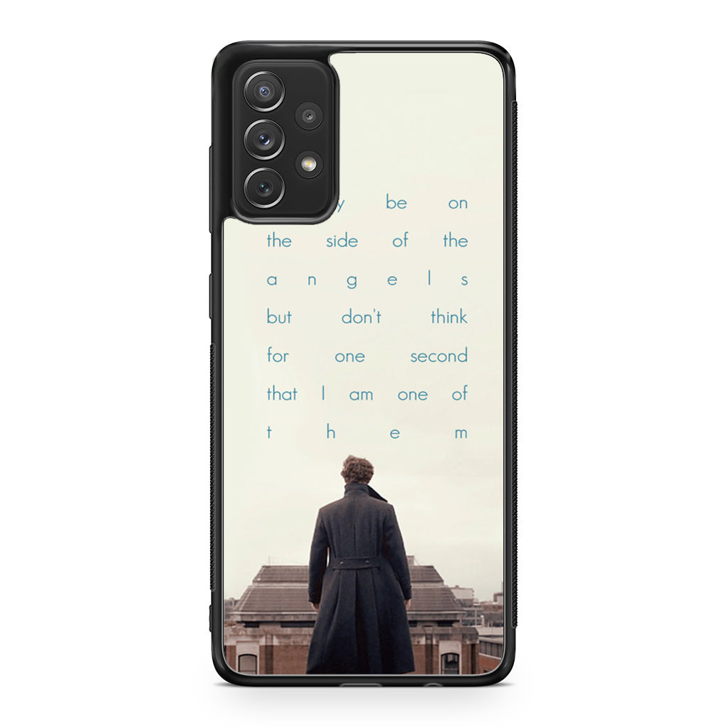 Sherlock Holmes Quote Galaxy A53 5G Case
