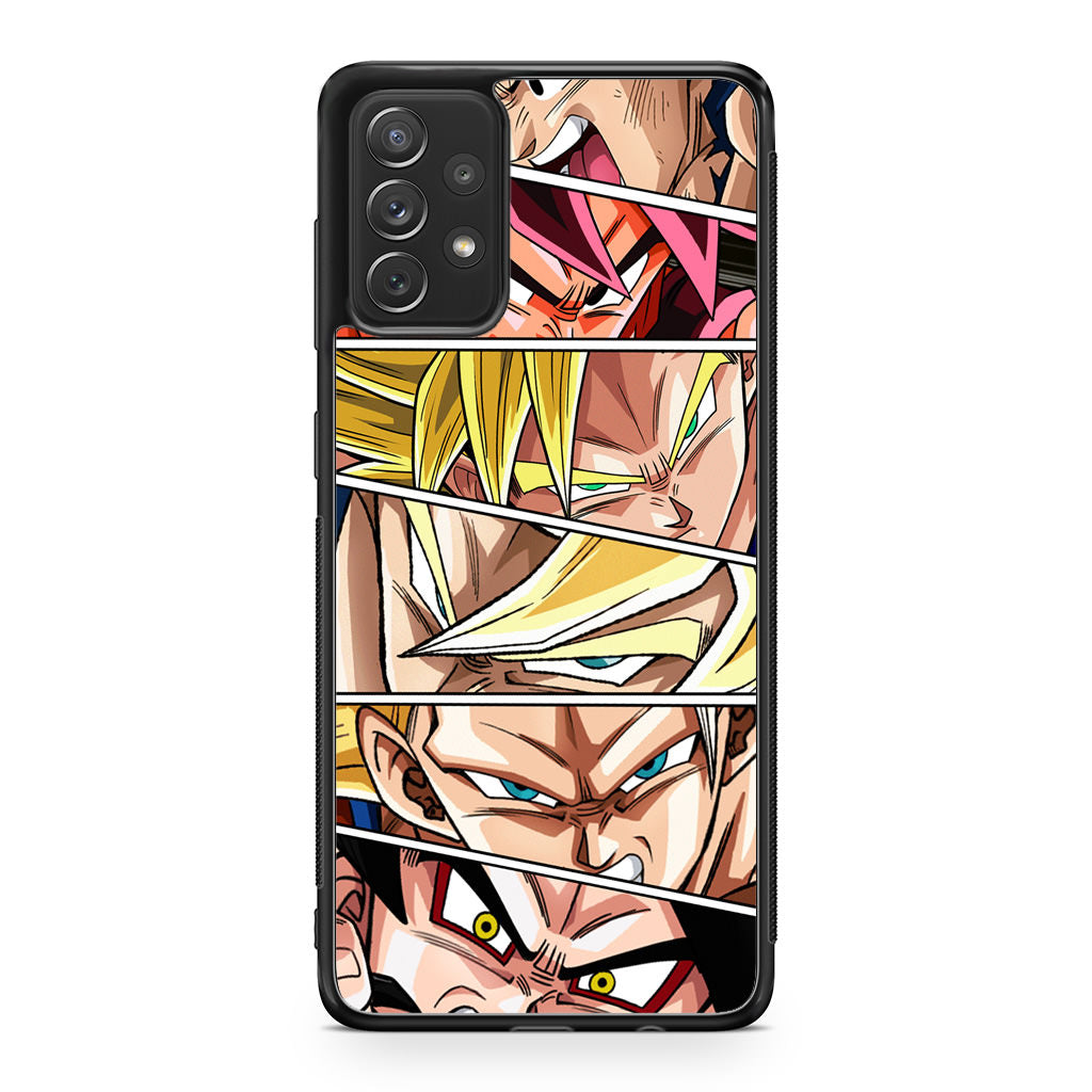 Son Goku Forms Galaxy A32 / A52 / A72 Case