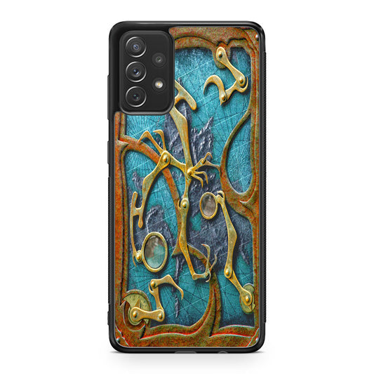 Steampunk Book Cover Galaxy A53 5G Case