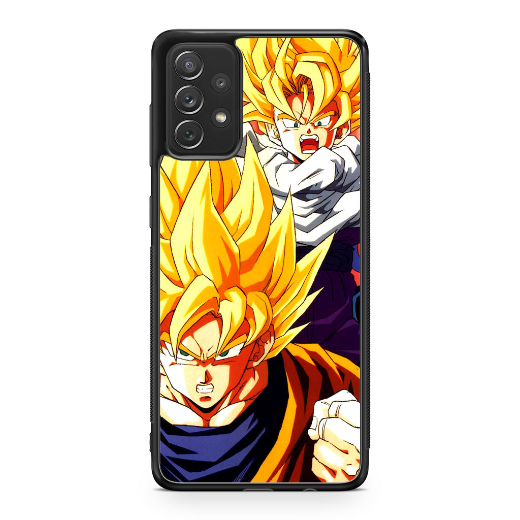 Super Saiyan Goku And Gohan Galaxy A53 5G Case