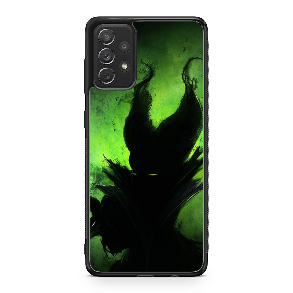 Villains Maleficent Silhouette Galaxy A53 5G Case