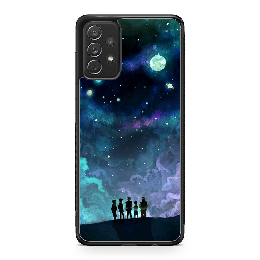 Voltron In Space Nebula Galaxy A23 5G Case