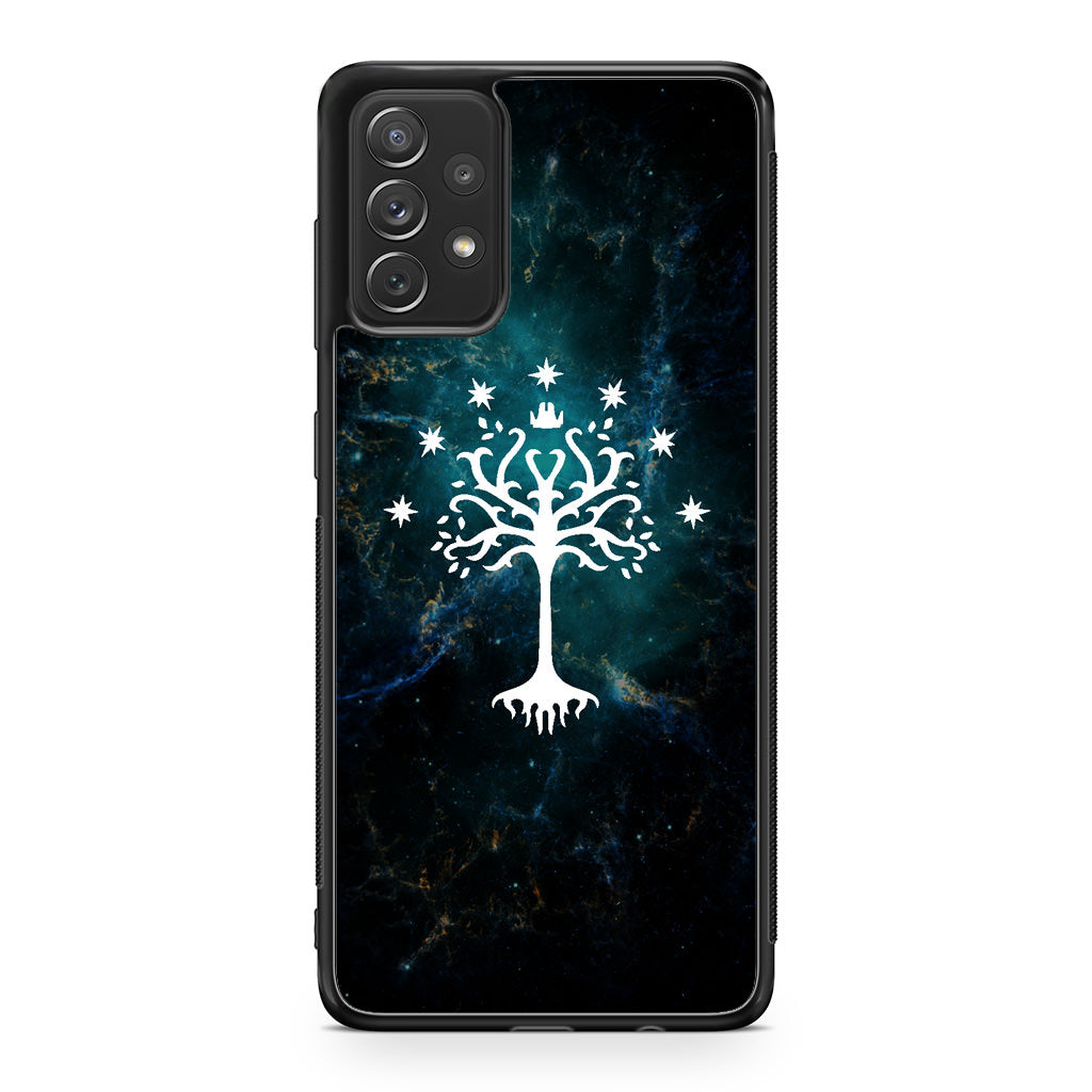 White Tree Of Gondor In Space Nebula Galaxy A32 / A52 / A72 Case