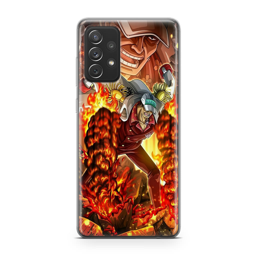 Akainu Exploding Volcano Galaxy A23 5G Case