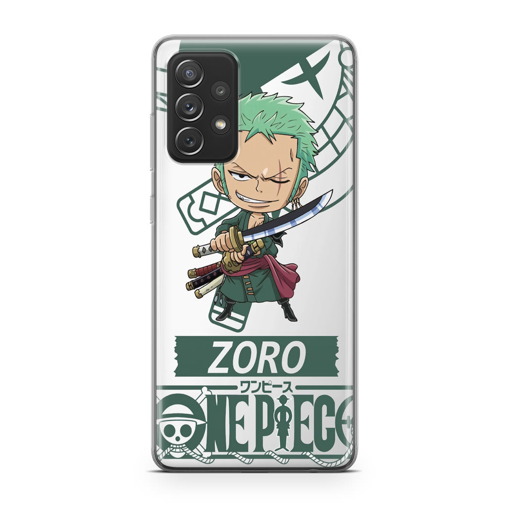 Chibi Zoro Galaxy A32 / A52 / A72 Case