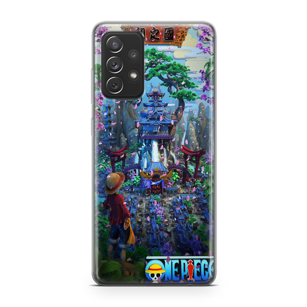 Flower Capital of Wano One Piece Galaxy A23 5G Case
