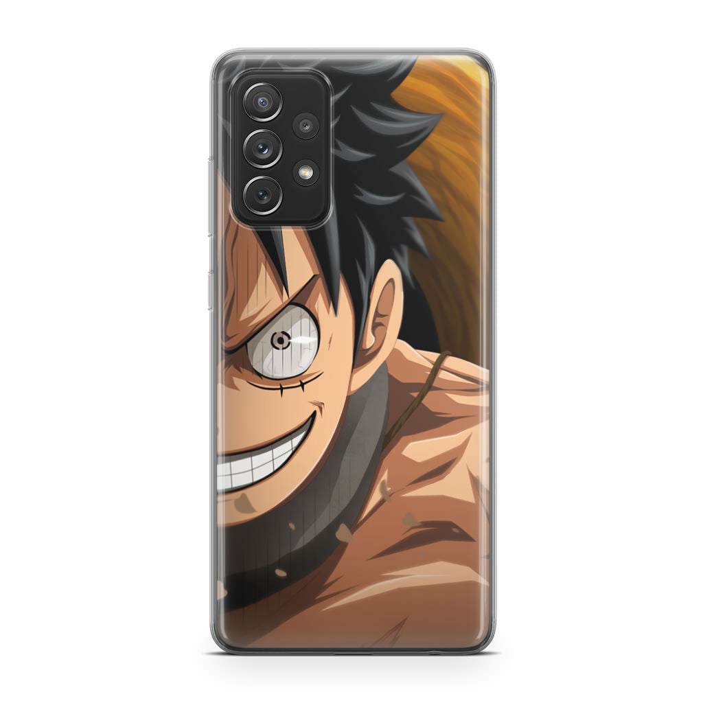 Luffy Half Smile Galaxy A32 / A52 / A72 Case