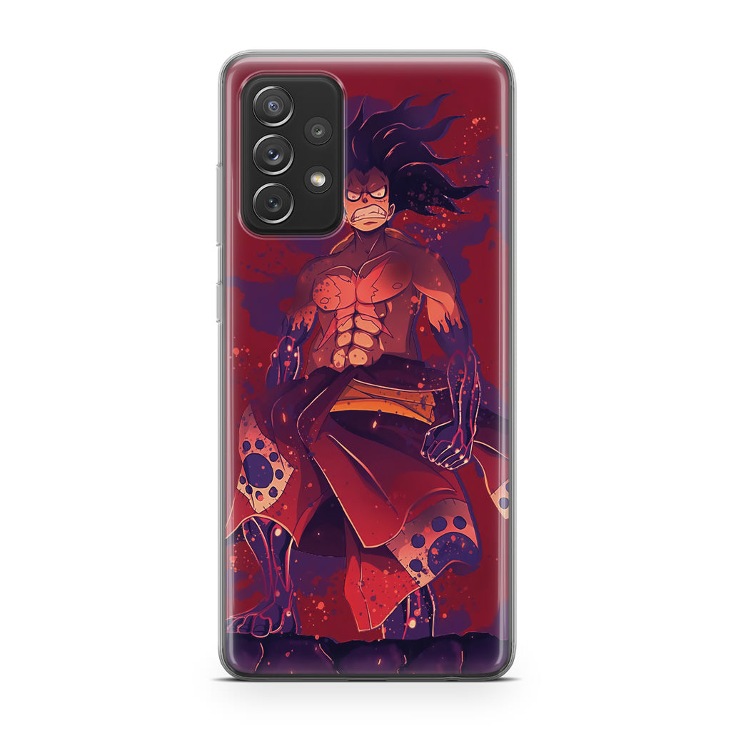 Luffy Snake Man Art Galaxy A32 / A52 / A72 Case