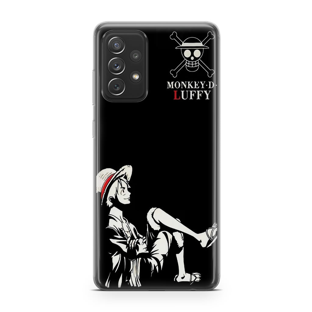 Monkey D Luffy Black And White Galaxy A23 5G Case