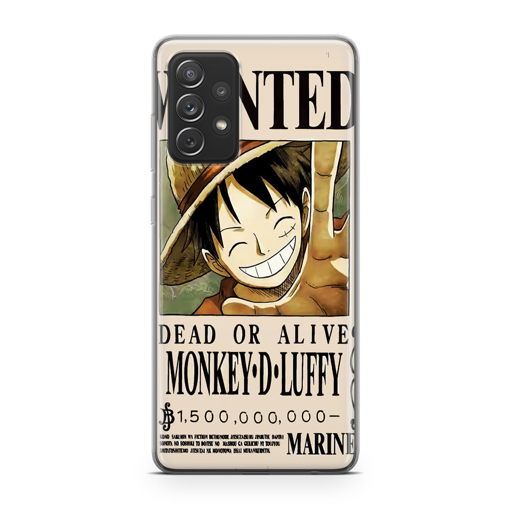 Monkey D Luffy Bounty Galaxy A32 / A52 / A72 Case