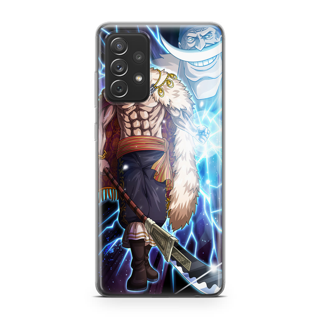 Shirohige With Gura Gura Power Galaxy A23 5G Case