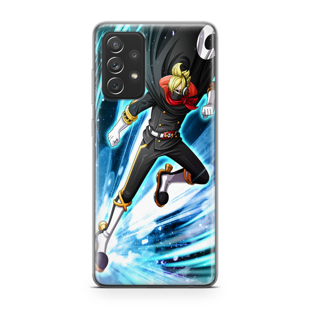 Stealth Black Vinsmoke Sanji Galaxy A23 5G Case