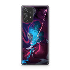 Abstract Purple Blue Art Galaxy A32 / A52 / A72 Case