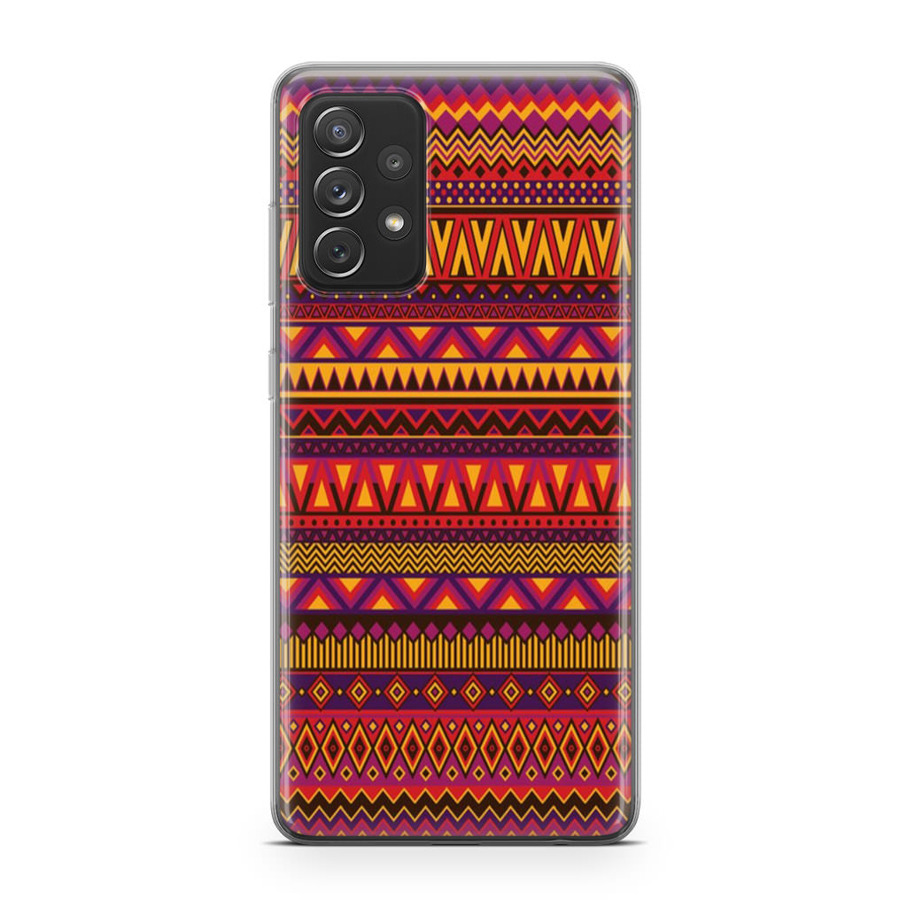 African Aztec Pattern Galaxy A23 5G Case