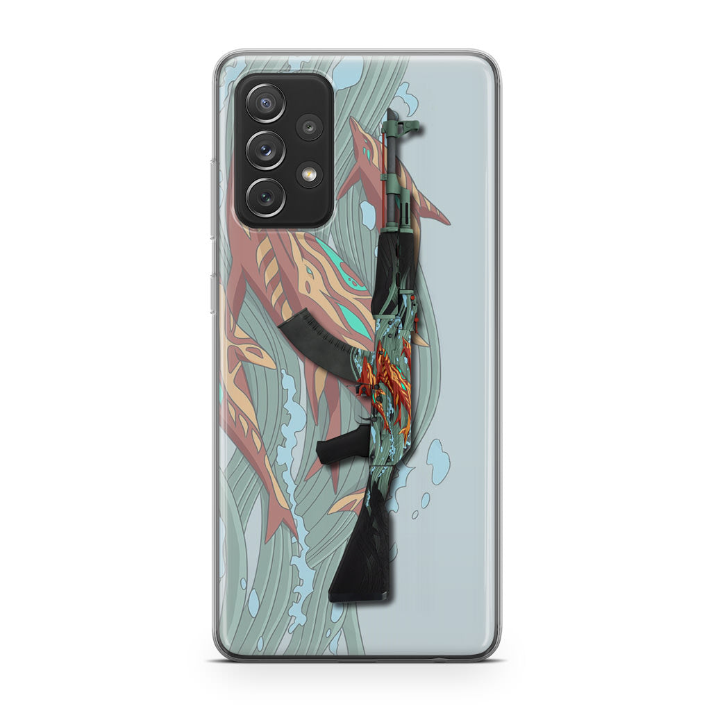 AK-47 Aquamarine Revenge Galaxy A23 5G Case