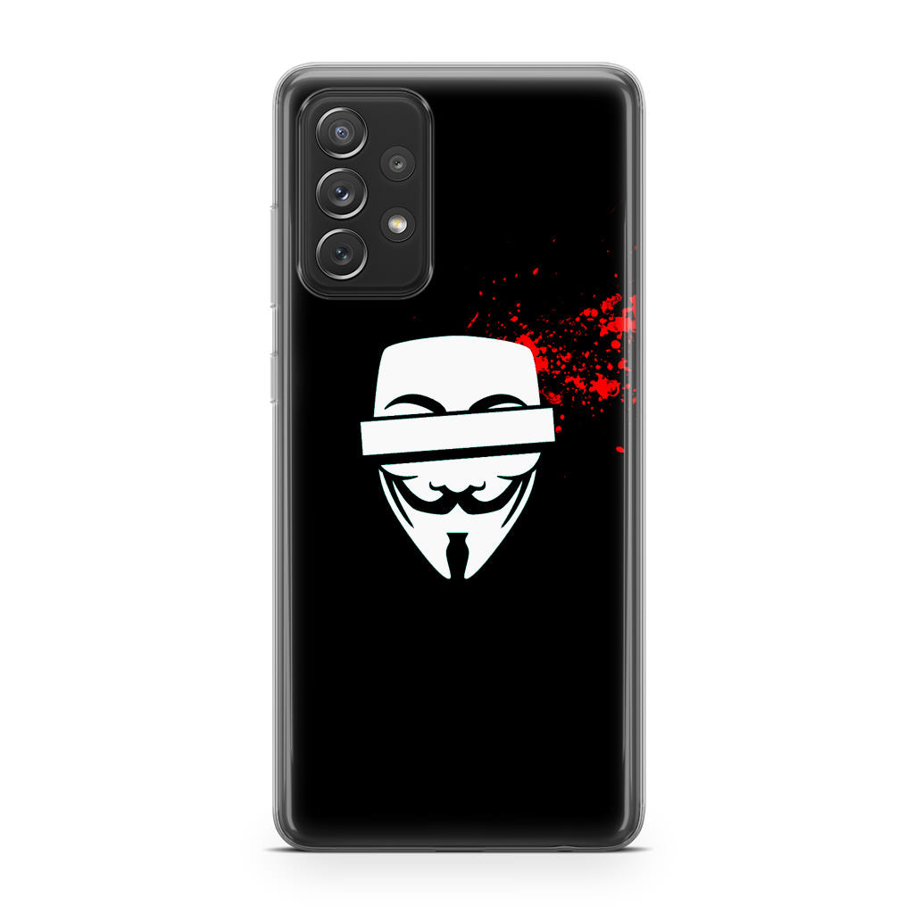 Anonymous Blood Splashes Galaxy A32 / A52 / A72 Case