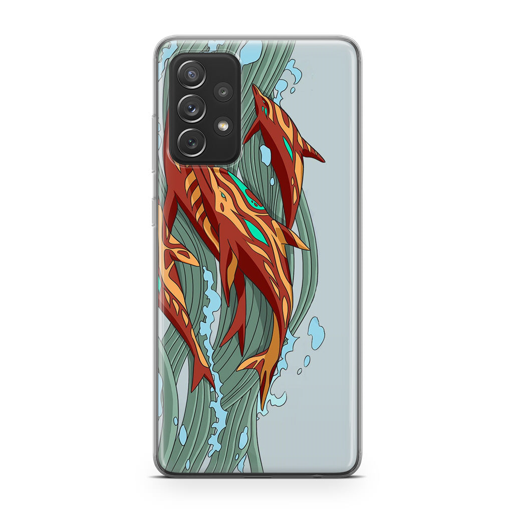 Aquamarine Revenge Galaxy A32 / A52 / A72 Case